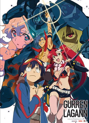 Gurren Lagann | Main Characters | Wall Scroll