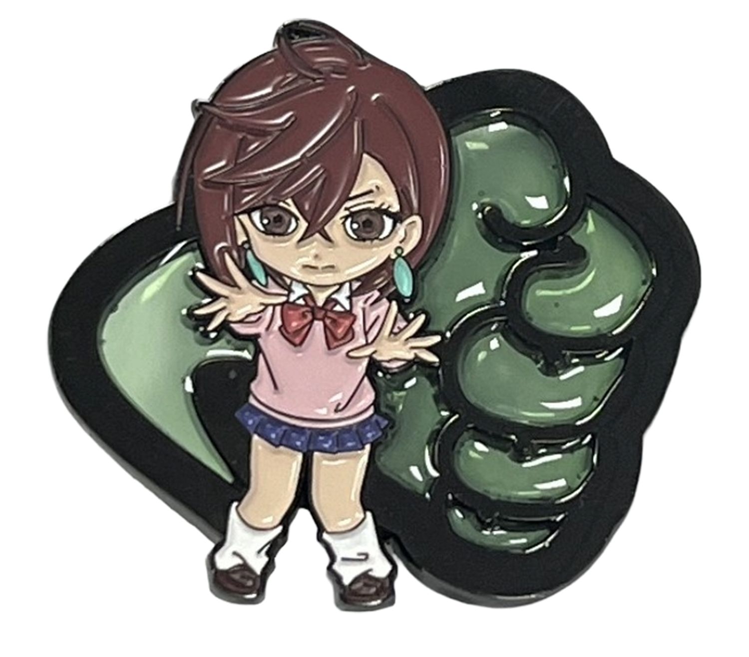 Dandadan | Momo Ayase (Chibi) |  1.5'' Pinsart Pin