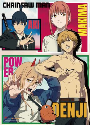 Chainsaw Man | Main Characters | Wall Scroll