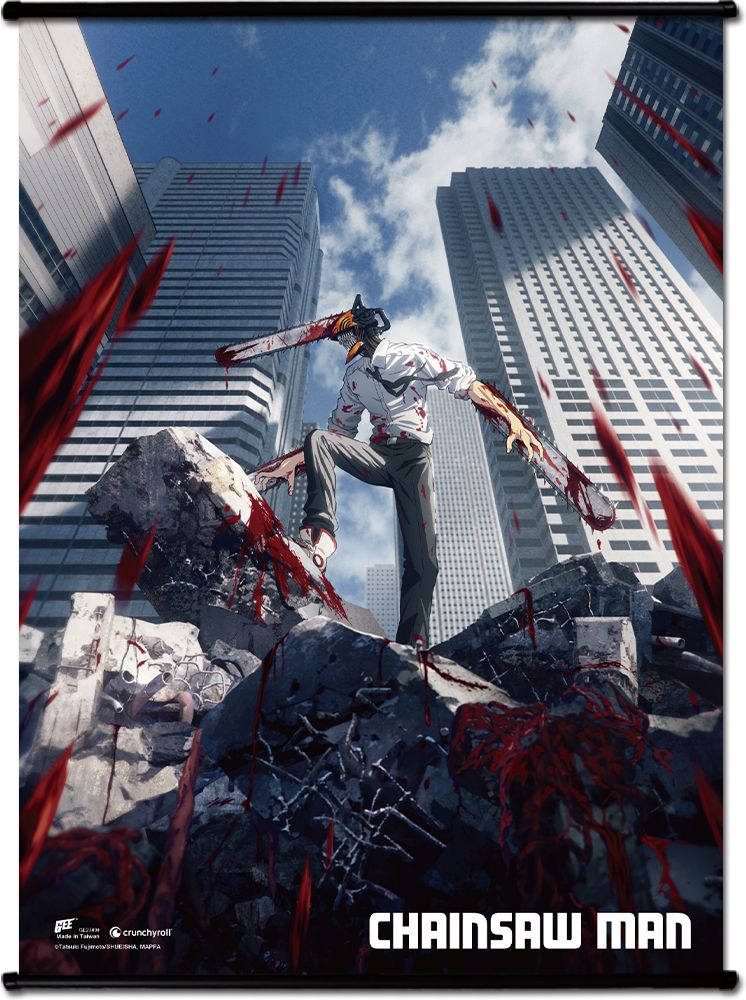 Chainsaw Man | Denji (Hybrid Form) - Key Art | Wall Scroll Chainsaw Man | Denji (Hybrid Form) - Key Art | Wall Scroll