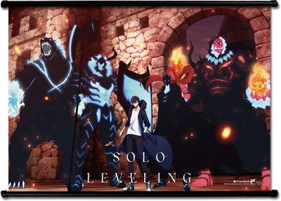 Solo Leveling - S2 | Sung & His Shadow Commanders - Key Art | Wall Scroll