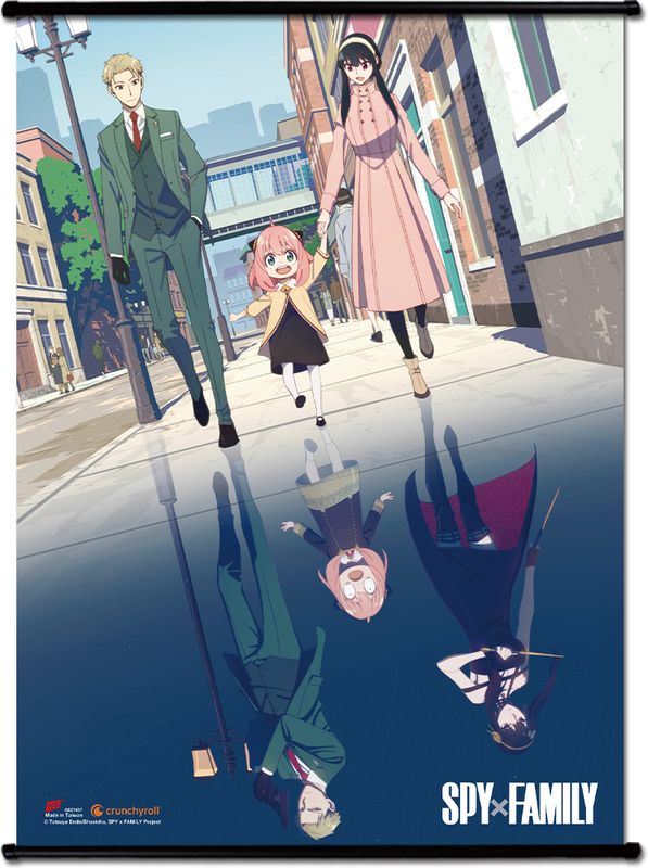 Spy X Family | Forger Family - Day & Night | Wall Scroll