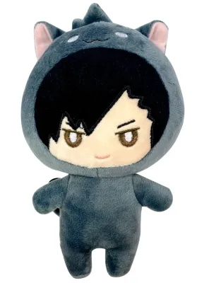 Haikyu | Tetsuro Kuroo (Chibi) - Cat Kigurumi | 6'' Plush