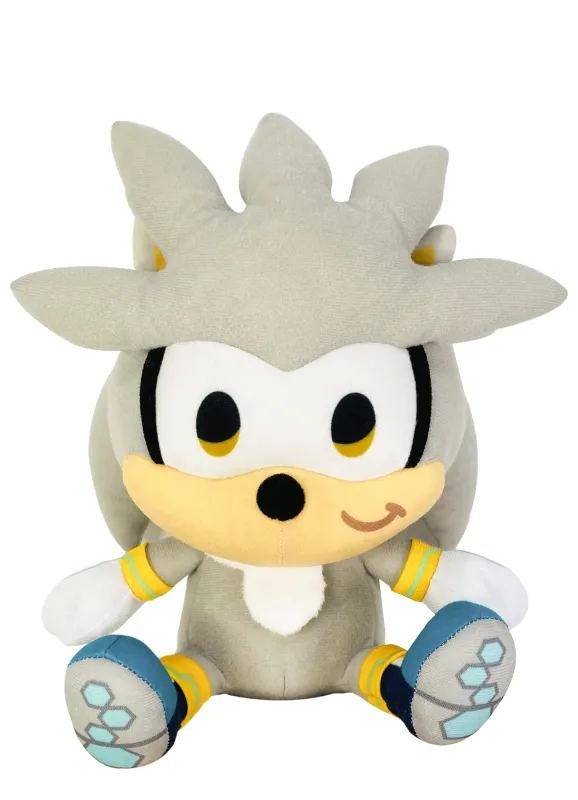 Sonic | Silver The Hedgehog (Chibi) | 7'' Sitting Plush