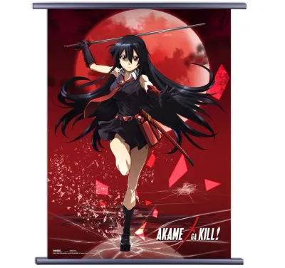 Akame Ga Kill | Akame - Red Moon Sky | Wall Scroll