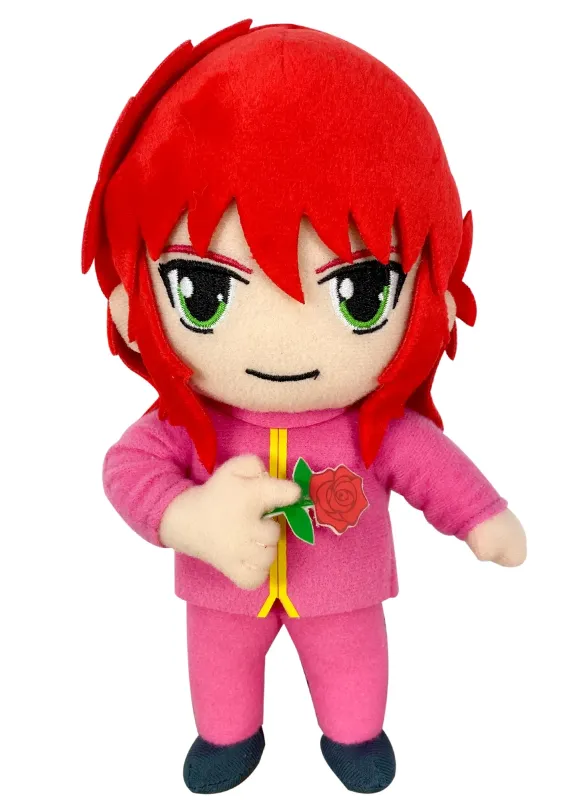Yu Yu Hakusho | Yoko Kurama - Holding A Rose | 8'' Plush