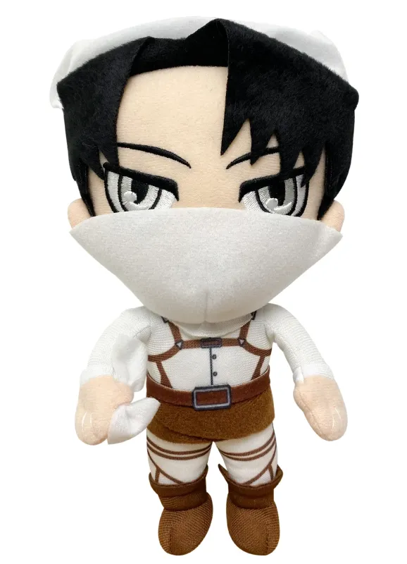 Attack On Titan | Levi Ackerman - Cleaning Attire | 8'' Plush