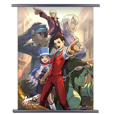 Apollo Justice: Ace Attorney | Main Characters | Wall Scroll