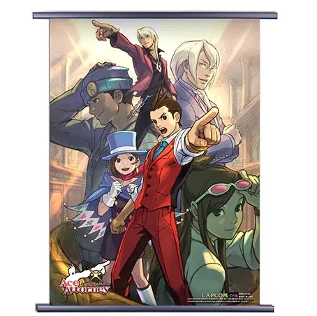 Apollo Justice: Ace Attorney | Main Characters | Wall Scroll