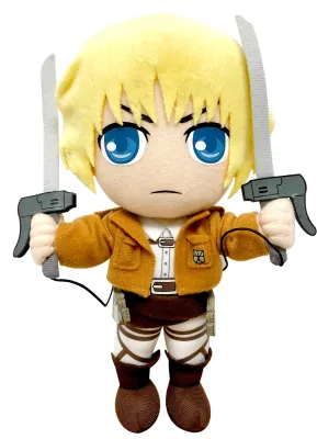 Attack On Titan | Armin Arlert - Wielding His Twin Swords | 8'' Plush