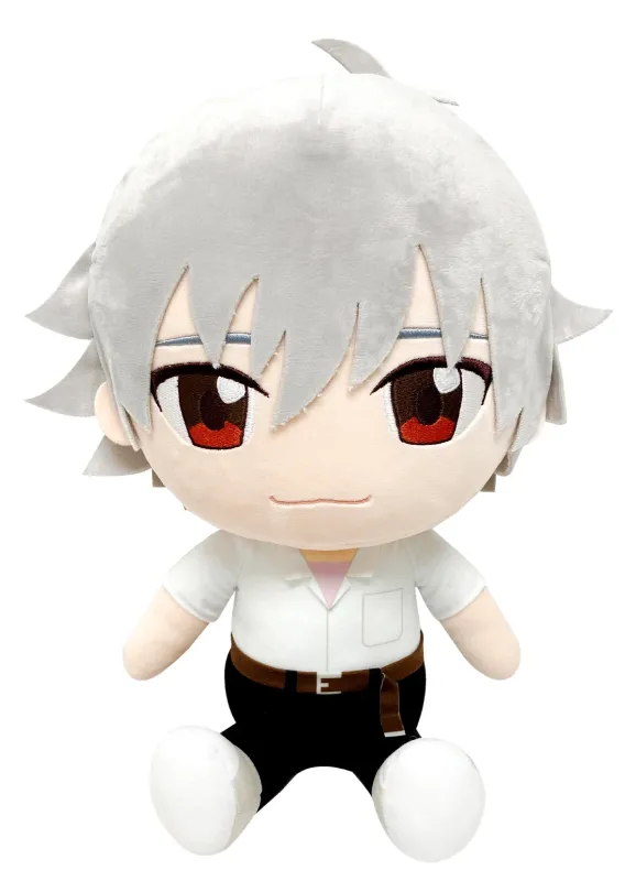 Rebuild Of Evangelion | Kaworu Nagisa - School Uniform | 12'' Sitting Plush