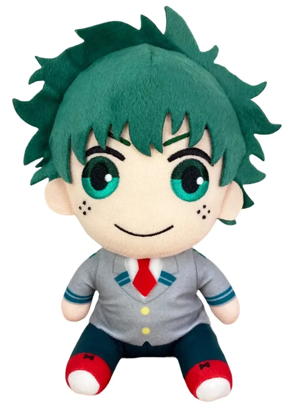 My Hero Academia | Deku/Izuku Midoriya (Chibi) - School Uniform | 7'' Sitting Plush