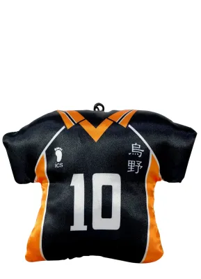 Haikyu | Shoyo's Karasuno Team Uniform - Jersey #10 | Plush Keychain