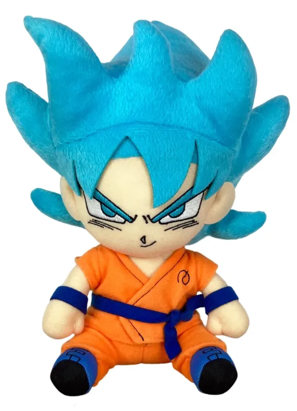 Dragon Ball Super | Goku Son (Super Saiyan Blue Form) | 7'' Sitting Plush