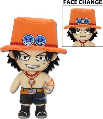 One Piece | Ace | 8'' Reversible Plush