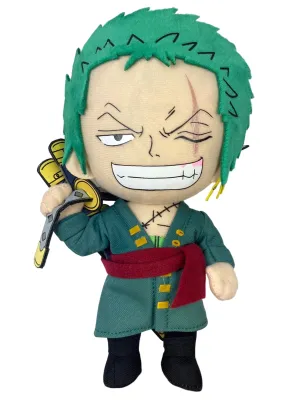 One Piece | Zoro Roronoa - Wielding His Katana | 8'' Plush