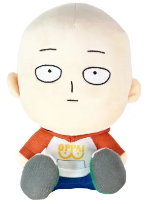 One-Punch Man | Saitama - Oppai Shirt | 7'' Sitting Plush
