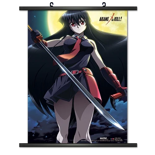 Akame Ga Kill | Akame - Full Moon | Wall Scroll Akame Ga Kill | Akame - Full Moon | Wall Scroll