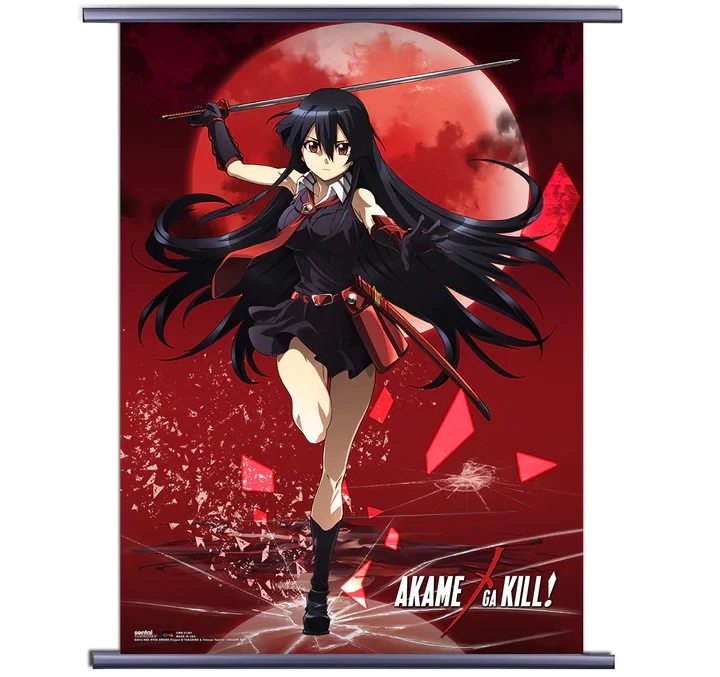 Akame Ga Kill | Akame - Red Sky | Wall Scroll