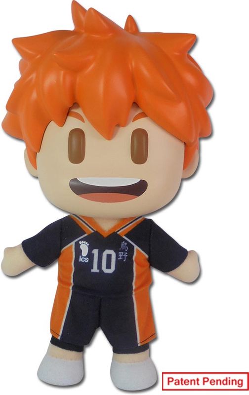 Haikyu - Hinata Plastic Head Movable Ver Plush 8''H