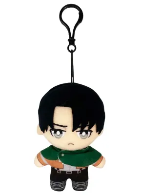 Attack On Titan - Manga | Levi Ackerman (Chibi) - Survey Corps Uniform | Plush Keychain Attack On Titan - Manga | Levi Ackerman (Chibi) - Survey Corps Uniform | Plush Keychain
