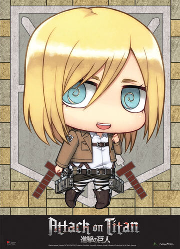 Attack On Titan | Christa Lenz/Historia Reiss (Chibi) | Wall Scroll