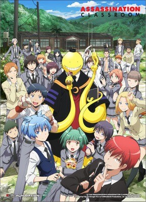 Assassination Classroom | Class 3-E - Key Art | Wall Scroll