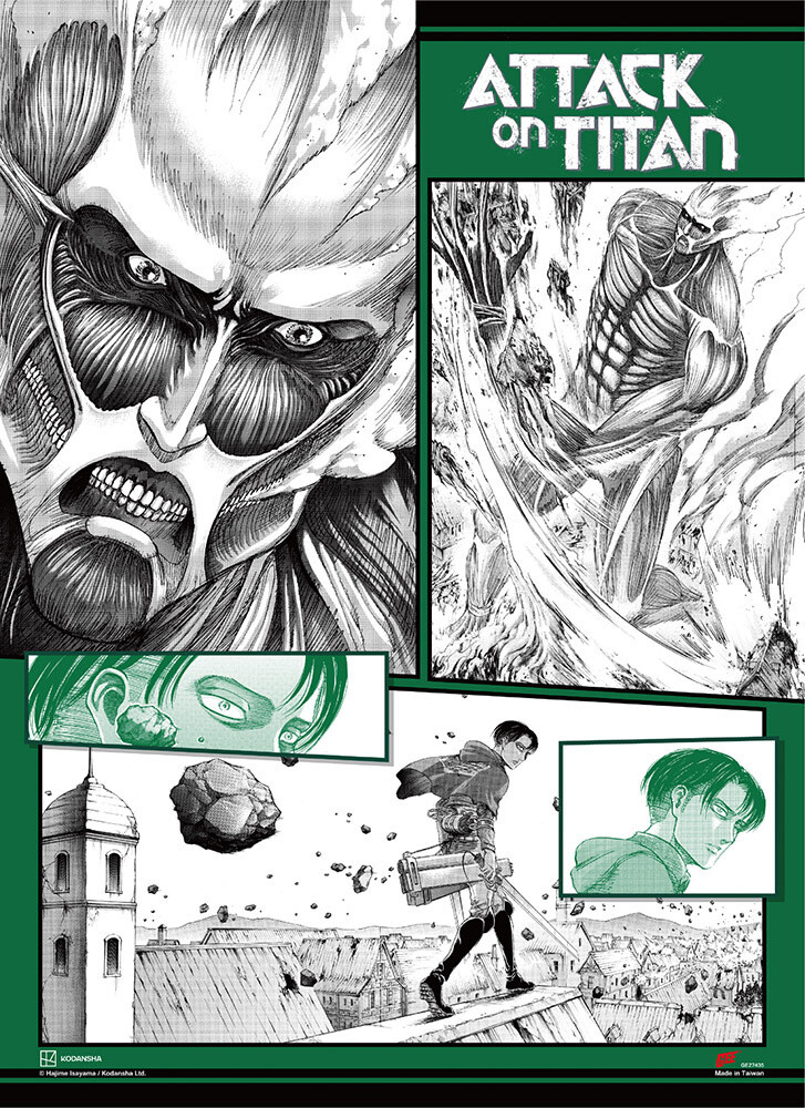 Attack On Titan (Manga) | Vol. 31 - Cover Art | Wall Scroll