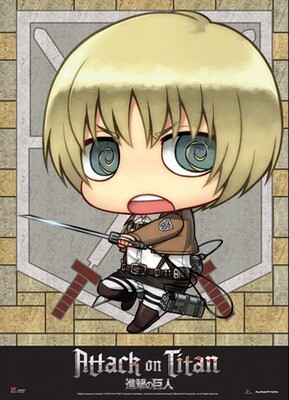Attack On Titan | Armin Arlert (Chibi) | Wall Scroll