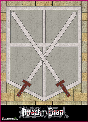 Attack On Titan | Training/Cadet Corps Insignia | Wall Scroll
