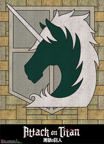 Attack On Titan | Military Police Insignia | Wall Scroll
