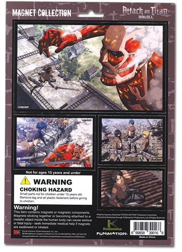Attack On Titan | Key Art | Magnet Collection