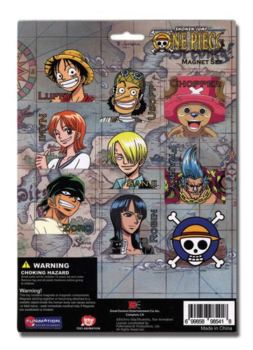 One Piece Group Magnet Sheet