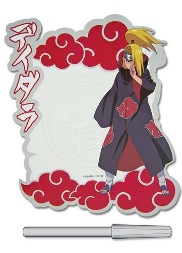 Naruto Shippuden Deidara Magnet Note Pad