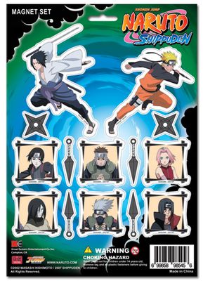 Naruto Shippuden Magnet Collection Set