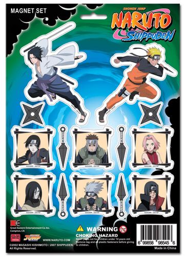 Naruto Shippuden Magnet Collection Set