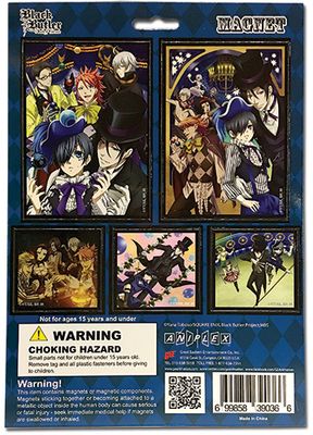 Black Butler B.O.C. - Magnet Collection