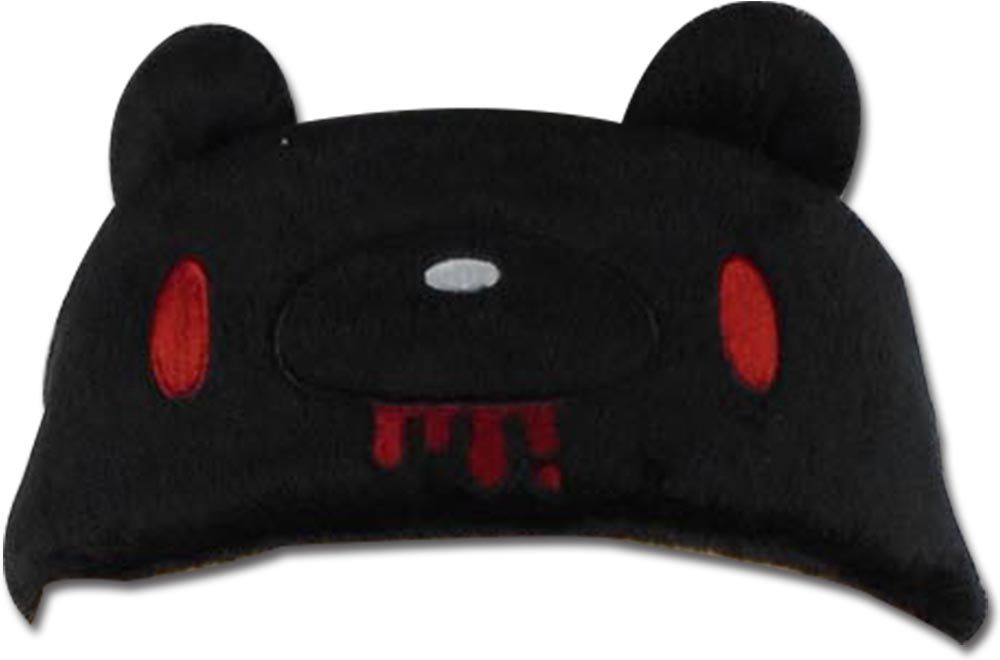 Gloomy Bear | Gloomy Bear's Head (Black) | Headband Gloomy Bear | Gloomy Bear's Head (Black) | Headband