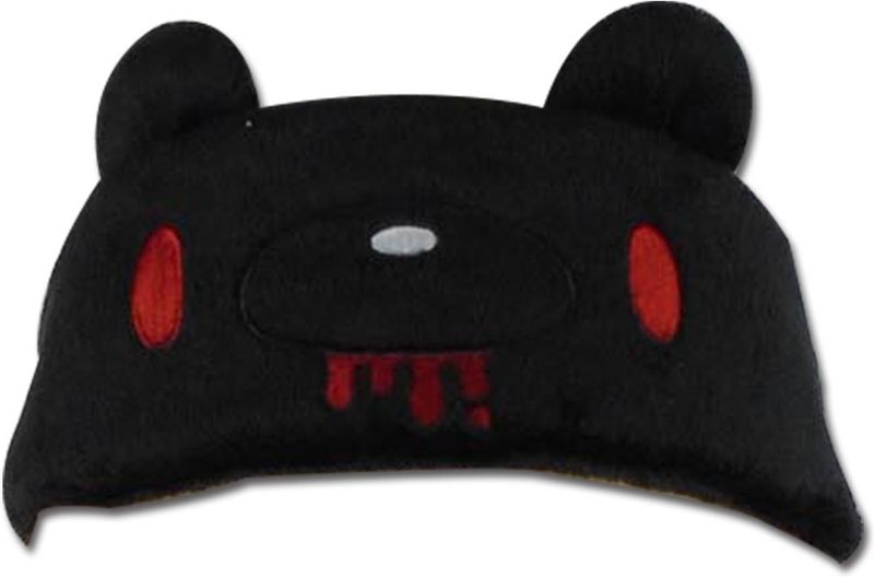 Gloomy Bear | Gloomy Bear's Head (Black) | Headband