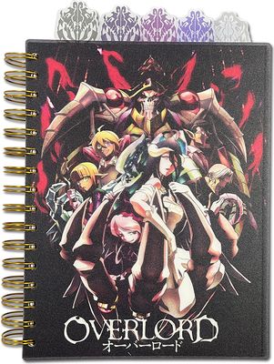 Overlord - S1 | Ainz Ooal Gown & Overseer Albedo | Tabbed Notebook