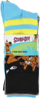 Scooby-Doo | Scooby-Doo & The Gang | 5-Pk Crew Socks