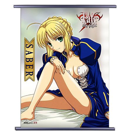 Fate Stay Night | Artoria Pendragon (Saber Form) | Wall Scroll