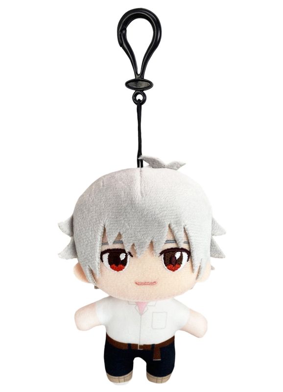 Rebuild Of Evangelion | Kaworu Nagisa - School Uniform | Plush Keychain