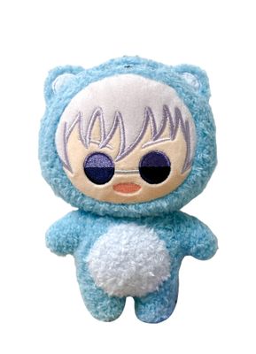 Jujutsu Kaisen | Satoru Gojo (Chibi) - Bear Kigurumi | 6'' Plush Jujutsu Kaisen | Satoru Gojo (Chibi) - Bear Kigurumi | 6'' Plush