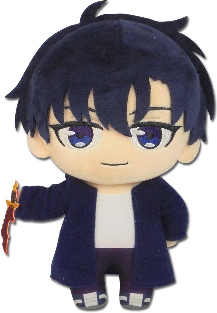 Solo Leveling | Sung Jinwoo (SS Rank) - Wielding His Dagger | 8'' Plush