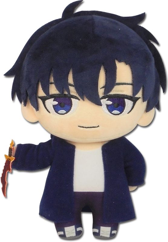 Solo Leveling | Sung Jinwoo (SS Rank) - Wielding His Dagger | 8'' Plush