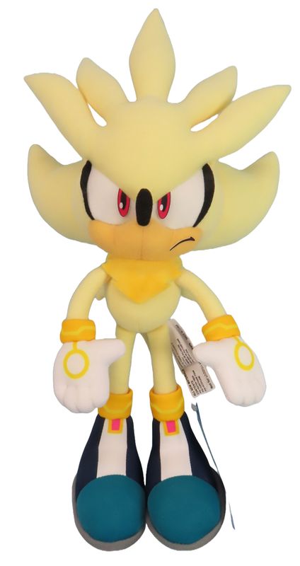 Sonic | Silver The Hedgehog (Super Form) | 10'' Plush