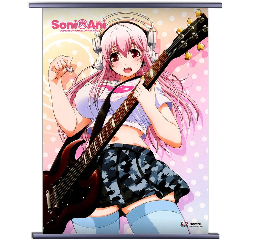 SoniAni | Super Sonico | Wall Scroll SoniAni | Super Sonico | Wall Scroll