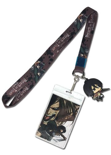 Attack On Titan - S2 | Mikasa Ackerman - Chibi Charm | Lanyard