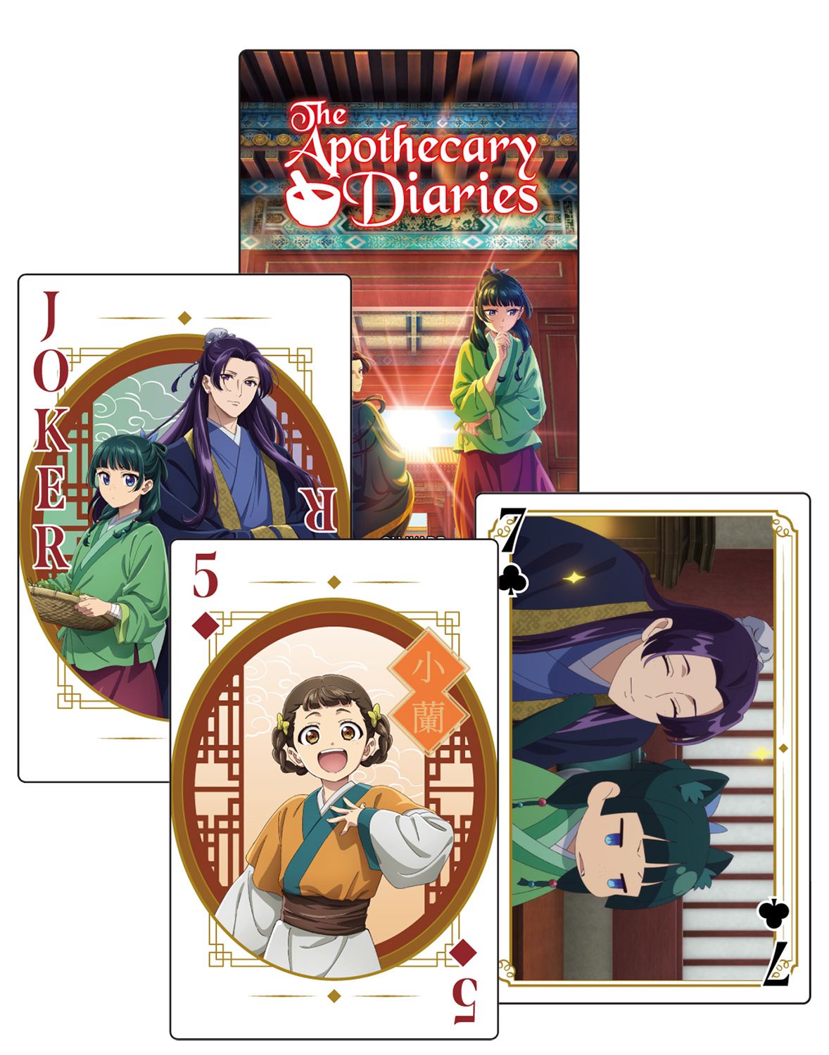 The Apothecary Diaries - S1 | Main Characters | Playing Cards